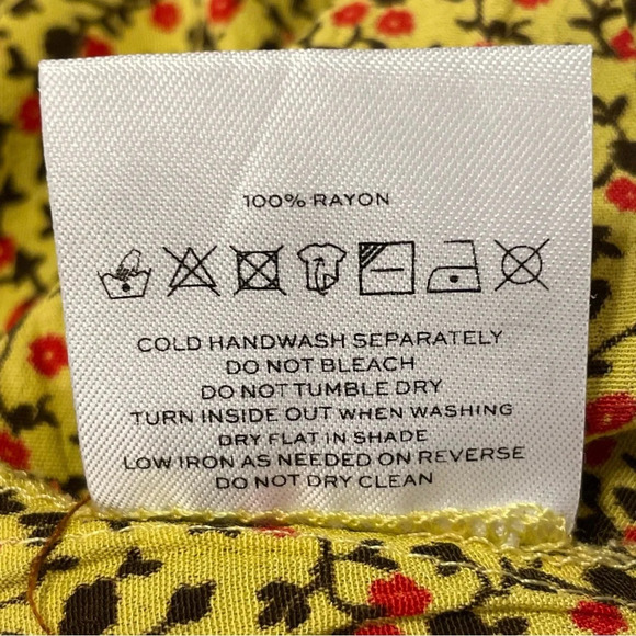 FAITHFULL THE BRAND by ANTHROPOLOGIE NWOT Pilou Floral Print Dress - Picture 8 of 9